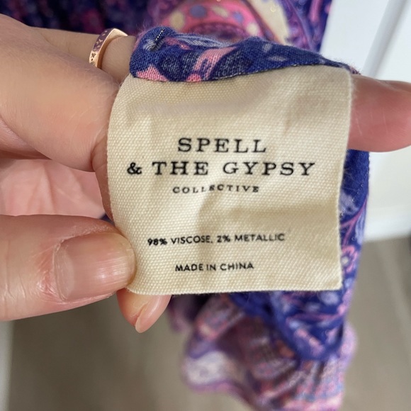 Spell Dahlia Bravehearts Purple Haze Gown XS - Picture 5 of 8